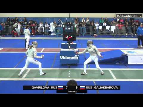 SWS 2015_Athens - T32 - Galiakbarova RUS v. Gavrilova RUS