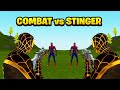 Gold Combat vs Gold Stinger SMG 😱