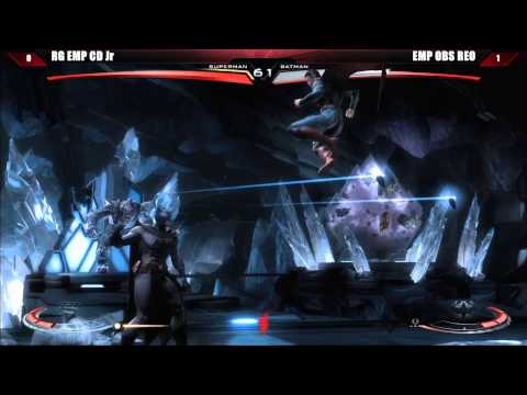 Injustice Top 8 RG EMP CD Jr vs EMP OBS REO East Coast Throwdown V Tournament