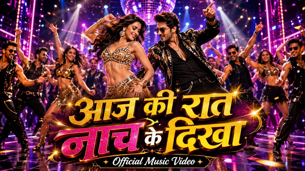 Nach Ke Dikha | 2026 | Hindi Party Dance Song by Aaj Ki Raat Part 2 — Official Music Video