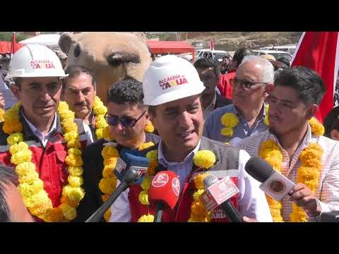 Alcalde de Tarija inaugura y entrega los 12 puentes y 6 Alcantarillas de la Av. 2da Circunvalación.