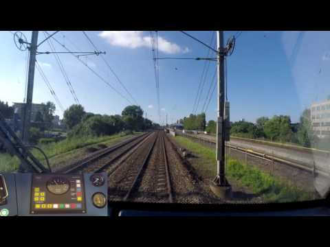 A train driver's view: Hoofddorp Midden - Hoorn Kersenboogerd, SLT, 24-Jun-2016.