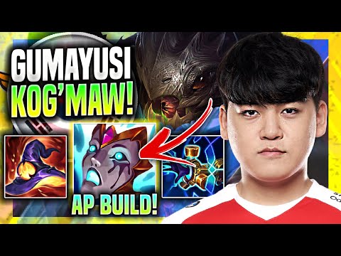 GUMAYUSI BRINGS AP KOG'MAW WITH NEW BUFFS! - T1 Gumayusi Plays Kog'maw ADC vs Varus! | Season 11