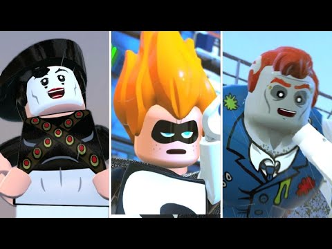 LEGO The Incredibles - All Secret Bosses
