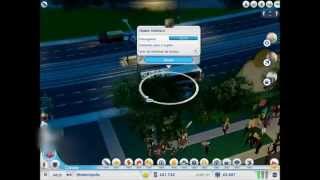 preview picture of video 'SimCity - Ônibus de Turismo  da cidade vizinha indo embora'