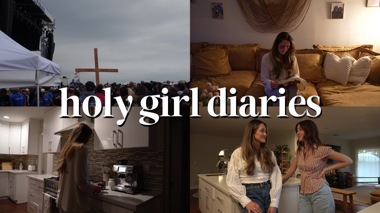 a very realistic week in my life | holy girl diaries