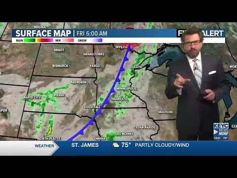 Meteorologist Shawn Cable's Thursday Noon Weathercast