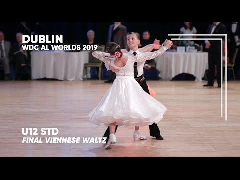 Leo Kolmykov - Daria Andreyev, USA | 2019 Dublin | World U12 STD - F VW