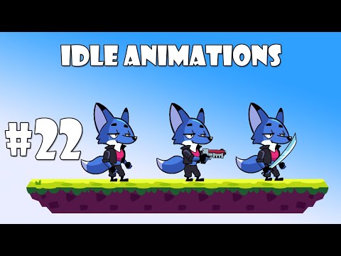 How to make a 2D platformer (E22 IDLE Animations) - Unity 2020 Tutorial