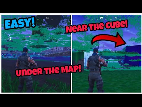 Fortnite Glitches Season 5 (God Mode) Near The Cube Under The Map Ps4/Xbox one 2018 Video