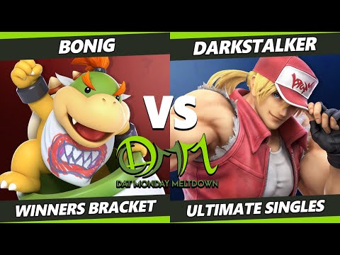 DAT Monday Meltdown 237 - Bonig (Bowser Jr) Vs. Darkstalker (Terry) SSBU Ultimate Tournament