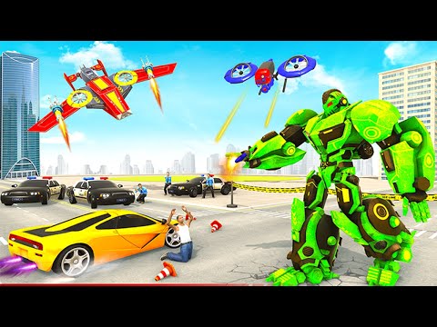 Robot Gameplay 2021 | NYPD Robot Car Game | Robot Game transformation video