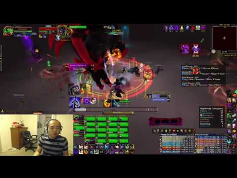Mechanical Failure vs Mythic Xavius Shadow Priest PoV