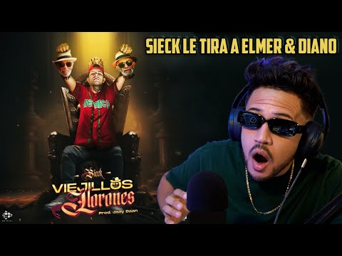 REACCIÓN a SIECK le TIRA A ELMER y DIANO - Viejillos Llorones