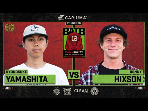 BATB 12: Kyonosuke Yamashita Vs. Donny Hixson - Round 1