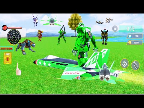 Army Bus Robot transport - Bus,plane,Robot Car Game #7 Android Game Play