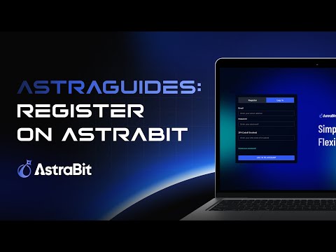 How to register on AstraBit - Automated Trading