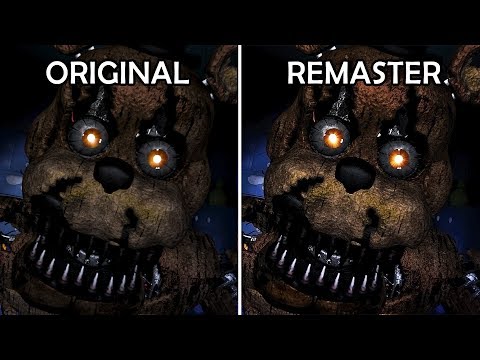 FNAF 4 - Remastered Jumpscares 1080p HD (with Slo-mo)
