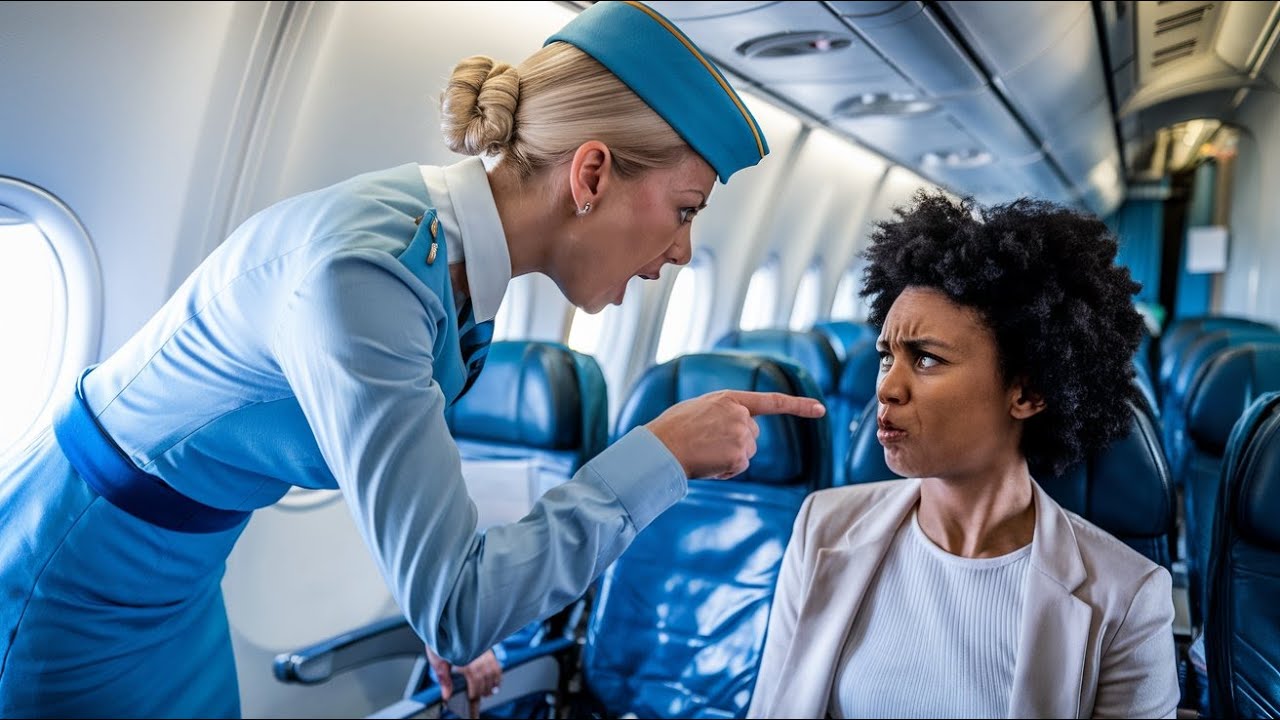 Flight Attendant Insults Black Billionaire—Her Shocking Revenge Leaves Everyone Speechless!...