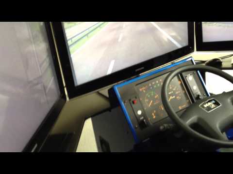 LKW Fahrsimulator (Trunkenheitsfahrt 1,1 Promille)