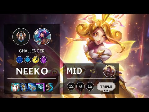 Neeko Mid vs Jayce - EUW Challenger Patch 10.16