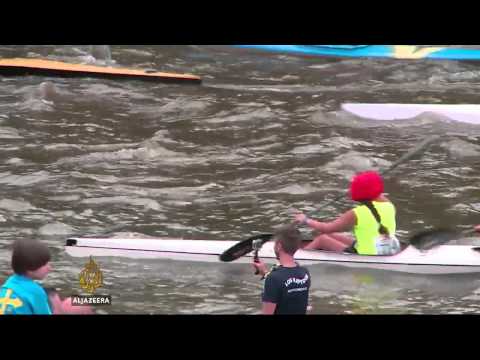 Sella River canoeing race