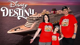 Our Disney Destiny Embarkation Day! | What We Discovered On The NEW Ship! 😃👍🏼🏰✨🛳⚓️