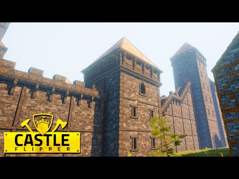 NEW - CASTLE BUILDING SIMULATOR Build Villages, Forts, & Ships too! | Castle Flipper Gameplay
