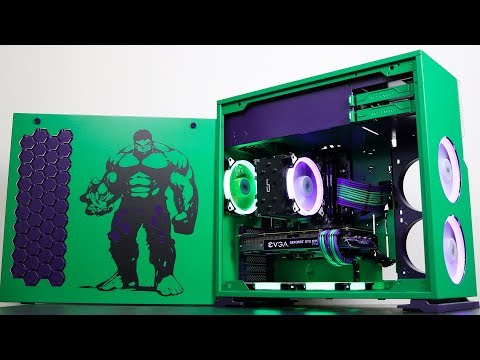 INCREDIBLE HULK CUSTOM GAMING PC BUILD