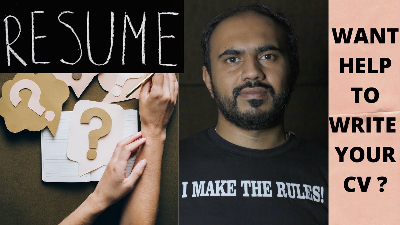 CV Writing Tips | Basic Template for all Professionals | The Do's & Don'ts