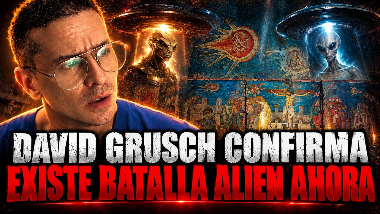 DAVID GRUSCH CONFIRMA UNA GUERRA ENTRE RAZAS EXTRATERRESTRES AHORA (BATALLA CELESTIAL)