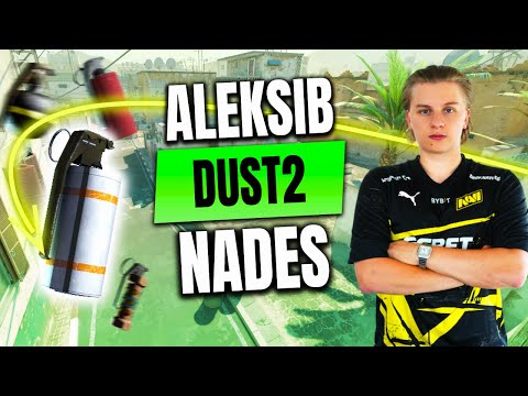 Aleksib POV Dust2 Nades - Utility POV vs Spirit | CS2 BLAST Premier Spring Final 2024