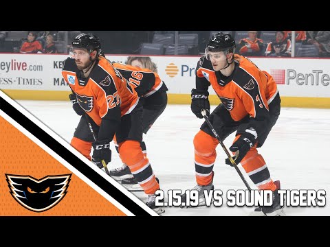 Sound Tigers vs. Phantoms | Feb. 15, 2019