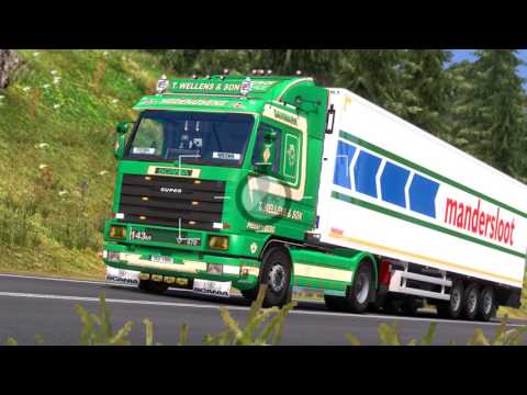 ETS2 Scania 143M 470 Praha - Volary