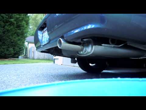 1999 Maxima, Dynomax 17748 SuperTurbo muffler, otherwise STOCK exhaust note clip