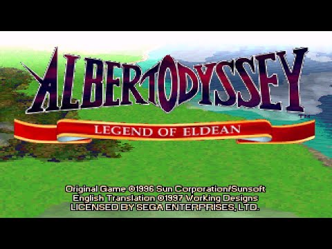 Albert Odyssey: Legend of Eldean - Sega Saturn (INTRO)