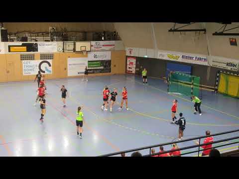 Handball Westfalen, Oberliga Damen, Lüner SV HB - HC TuRa Bergkamen 20:26, letze 3 min, 1. Halbzeit