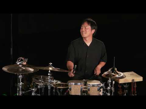 J.S. Bach - Prelude in D Major - arr. Adam Birnbaum piano, Keita Ogawa percussion, Matt Clohesy bass