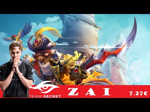 [DOTA 2] Team SECRET.zai the PANGOLIER [OFFLANE] [7.27C]