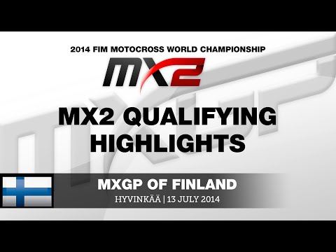 MXGP of Finland 2014 MX2 Qualifying Highlights - Motocross