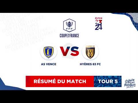 Résumé AS Vence - Hyères 83 FC
