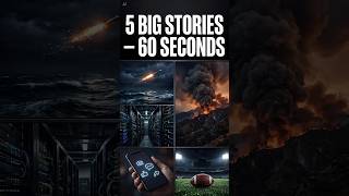 Breaking Missiles, Megastorms & Billion Dollar AI Deals — Today's World in 60 Seconds.