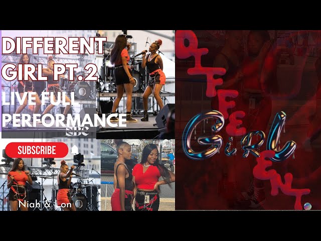 Different Girl Pt.2 (summer anthem) Live Performance