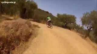 preview picture of video 'Ancient Lyttos mountain bike tour. Crete'