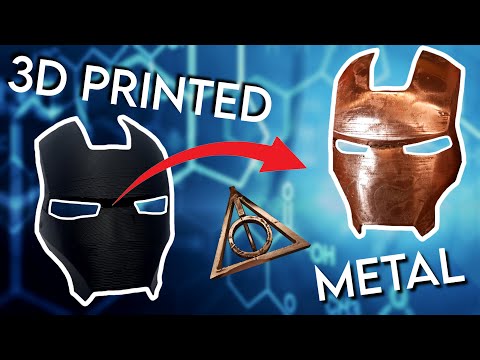 Electroplate 3D Prints Easily (Coat Anything With Metal)