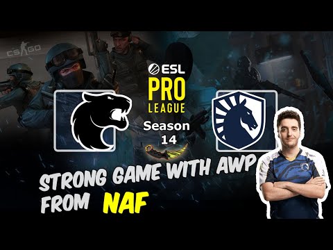 Strong game with AWP from NAF in 1vs3 situation, FURIA vs Liquid, ESL Pro League Season 14