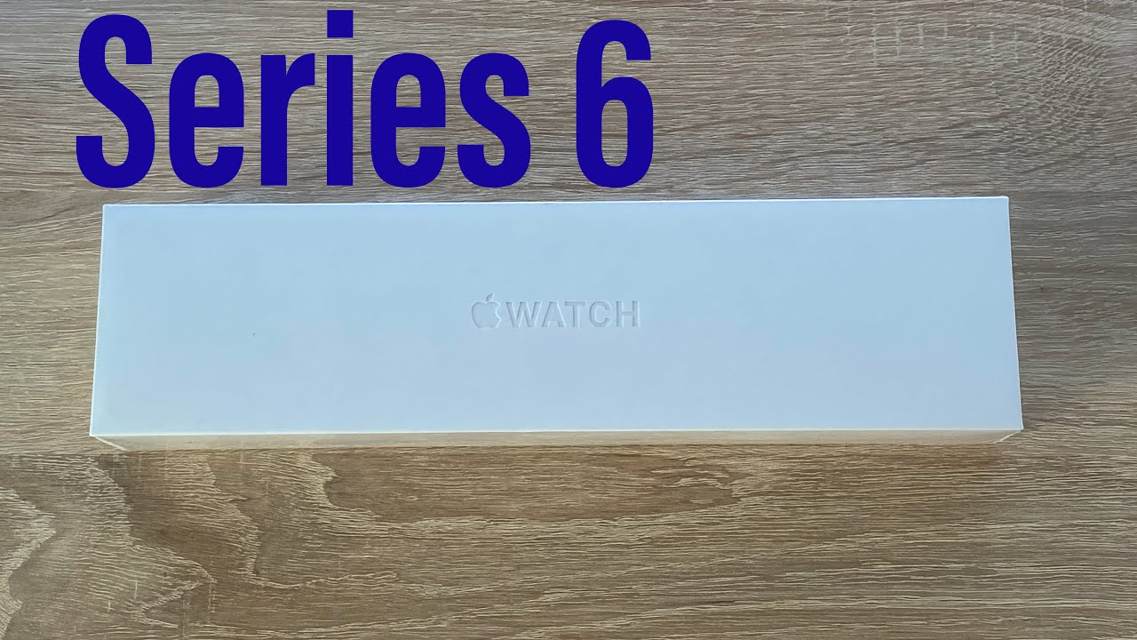 Apple Watch Series 6 Blue Aluminium Unboxing & First Impressions