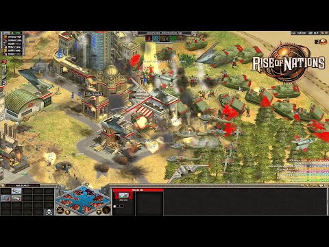 Rise of Nations: Thrones and Patriots - 1 vs. 7 - Americans vs. 7 Toughest Enemies (FFA)