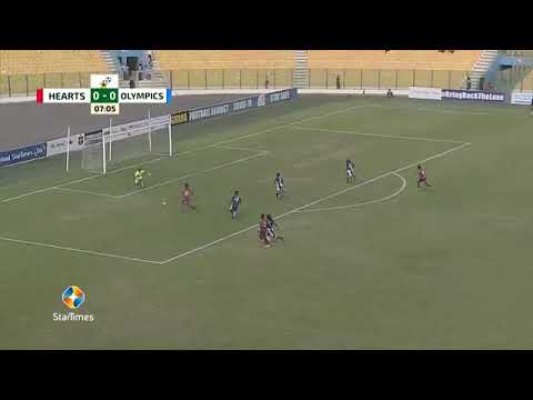 Raymond Oko Grippman Powerful Block Vs Accra Hearts of Oak (Hearts 0 - 1 Great Olympics)