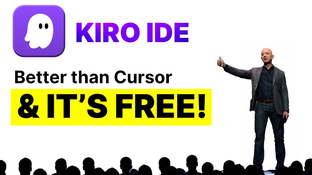 AWS Kiro IDE DESTROYS Cursor? (FREE!)
